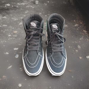 Vans Men's ComfyCush Sk8-Hi Formula 66 Suede Canvas Sneaker Men 8.5 Women’s 10